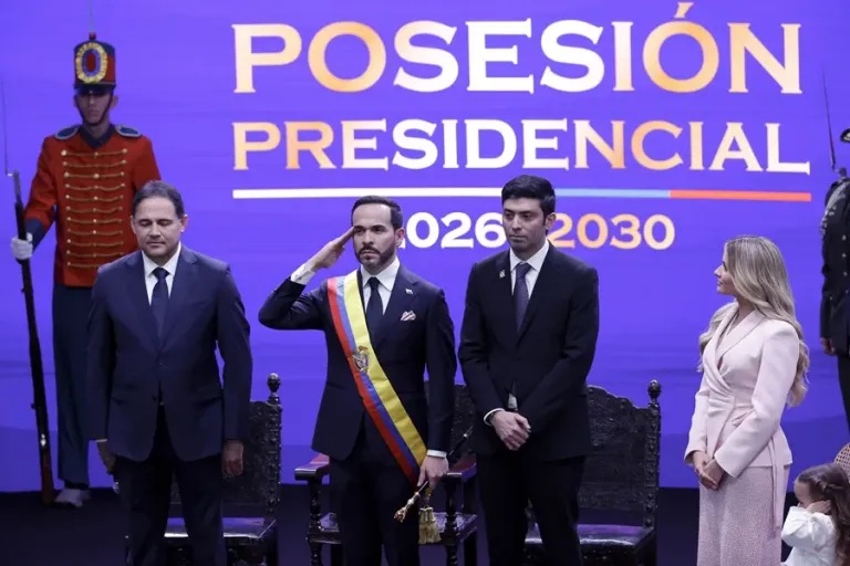 Abelardo de la Espriella jura como presidente de Colombia para el periodo 2026-2030