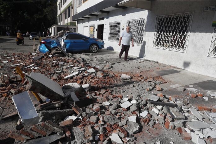 Al menos 20 edificios colapsados en Cali, sede de la reciente investidura presidencial