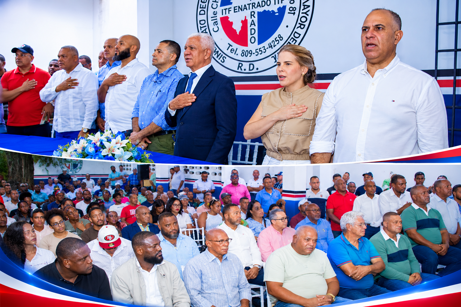Camioneros de Hato Mayor cierran filas con Carolina Mejía en acto encabezado por Ricardo de los Santos