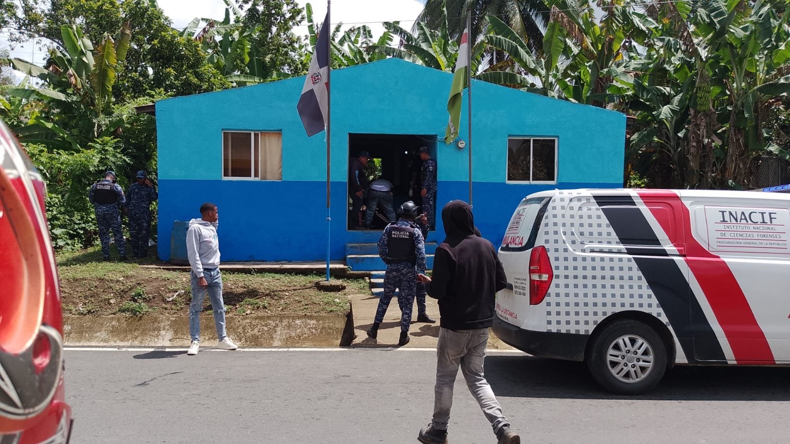 Agente policial mata compañero en el cuartel del Km/20 en El Valle, Hato Mayor
