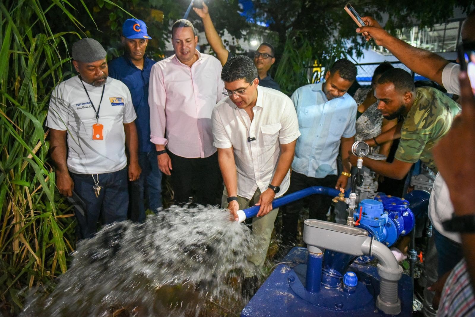 Caasd entrega dos pozos y mejora suministro de agua en La Puya y La Yagüita, DN