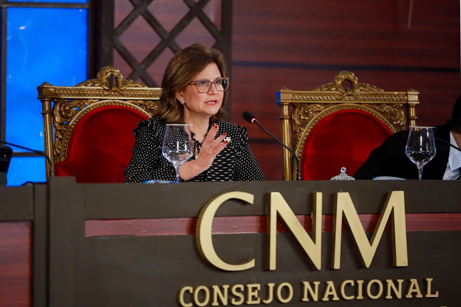 Vicepresidenta Raquel Peña encabezada segunda jornada de vistas públicas del Consejo Nacional de la Magistratura