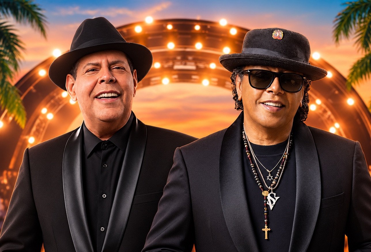 Fernando Villalona y Sergio Vargas prometen una noche de éxitos y recuerdos