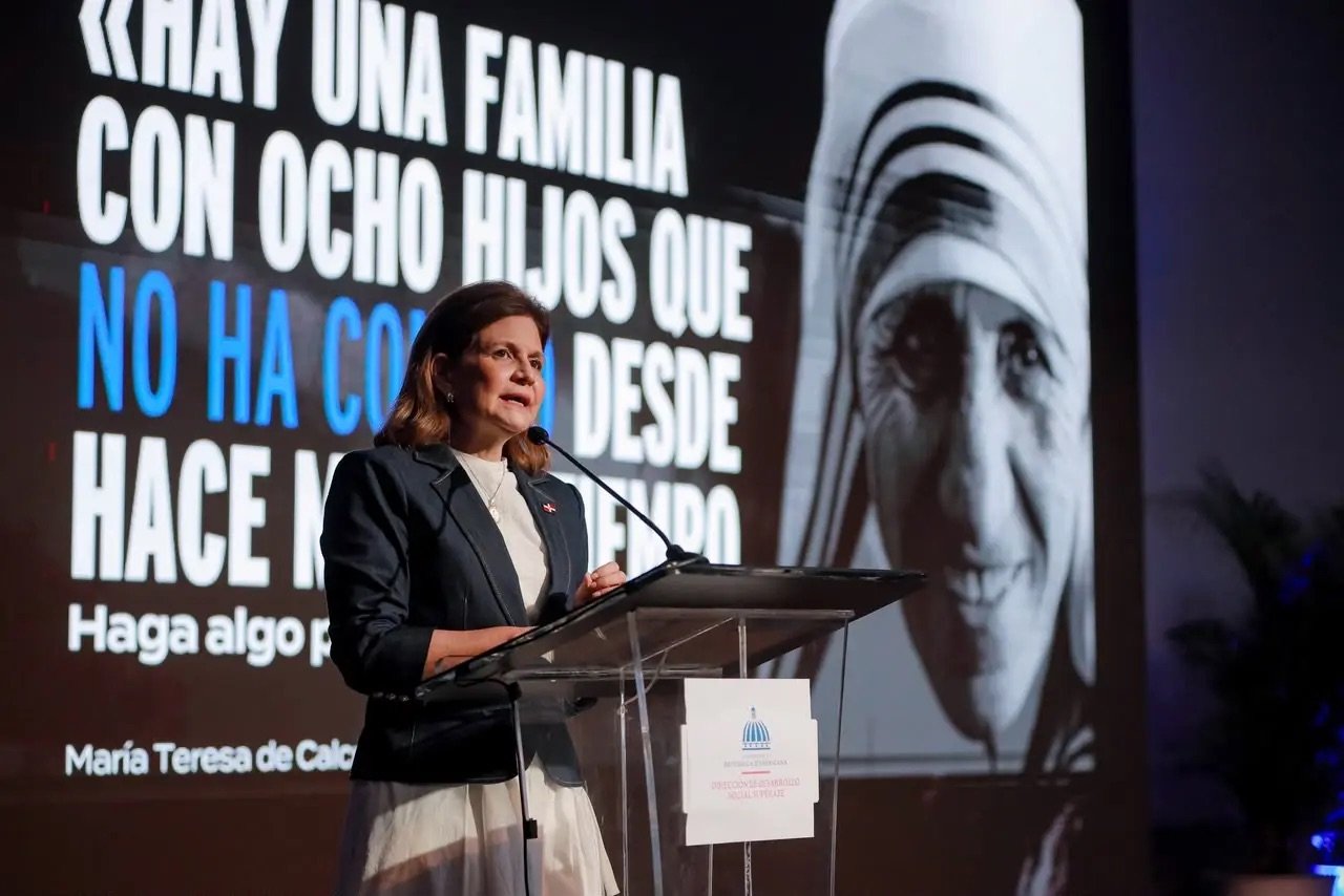 Raquel Peña destaca caída de la pobreza y resalta avances sociales del Gobierno