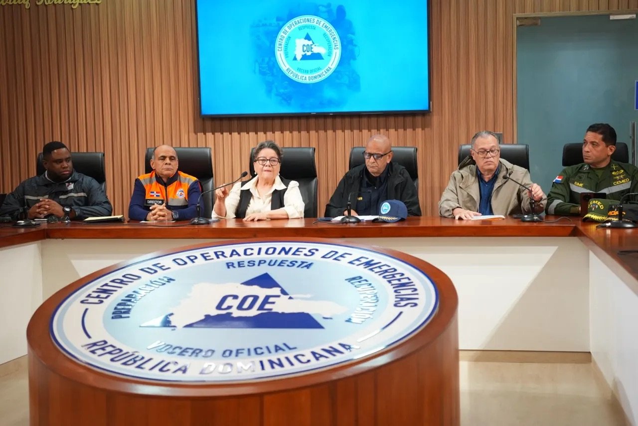 Indomet prevé lluvias continúen hasta el viernes; COE alerta sobre posibles deslizamientos de tierra