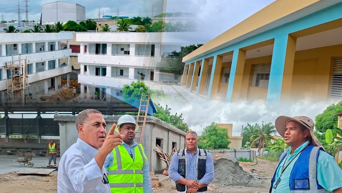 Infraestructura Escolar agiliza terminación de 147 nuevas aulas en San Cristóbal
